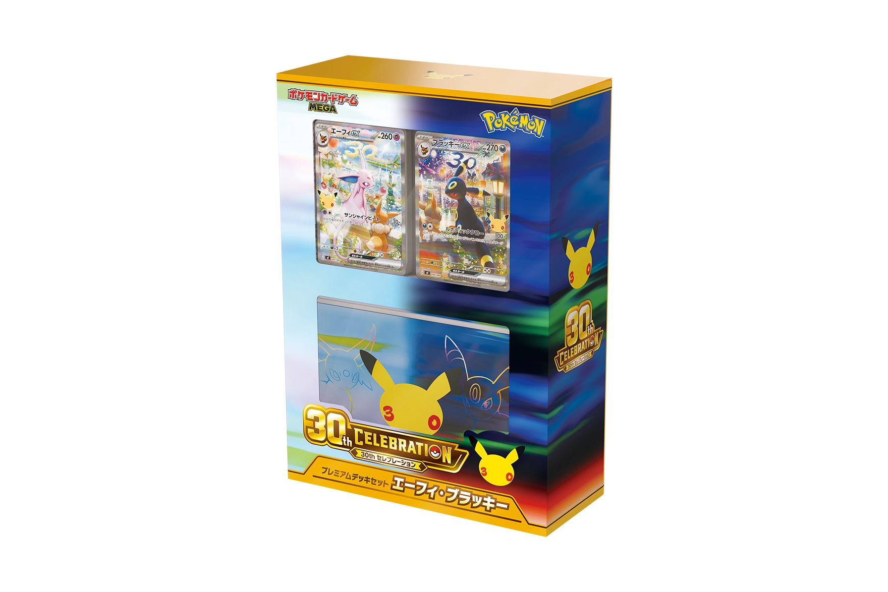 30th CELEBRATION Premium Deck Set — Espeon & Umbreon Japanese edition · Now on sale